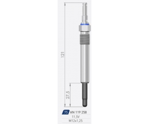 119 258 A-N PARTS 